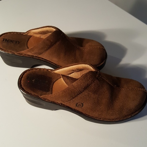 Boc Comfort Leather Clogs - Picture 2 of 8